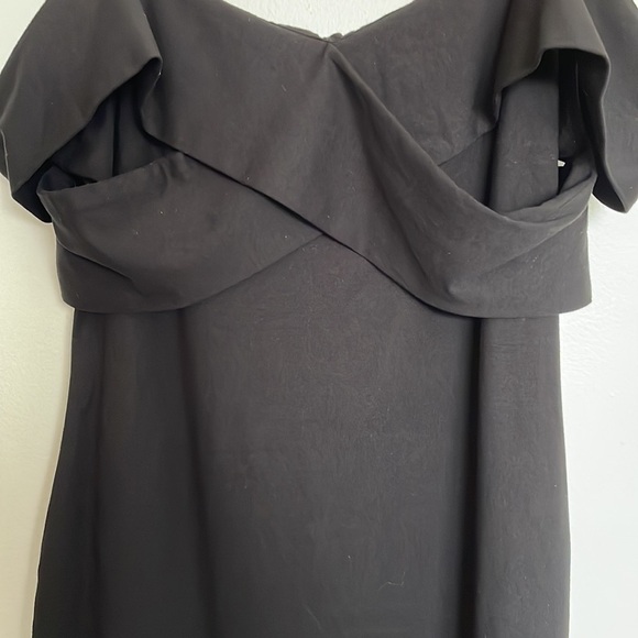 Revolve | By the Way | Black Bodycon Strappy Off Shoulder Mini Dress Size Medium - Picture 4 of 13